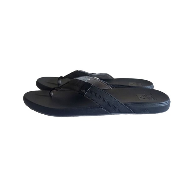 Reef Men\'s Cushion Phantom Flip-Flop Thong Sandals Black Size 12 NEW main image 5